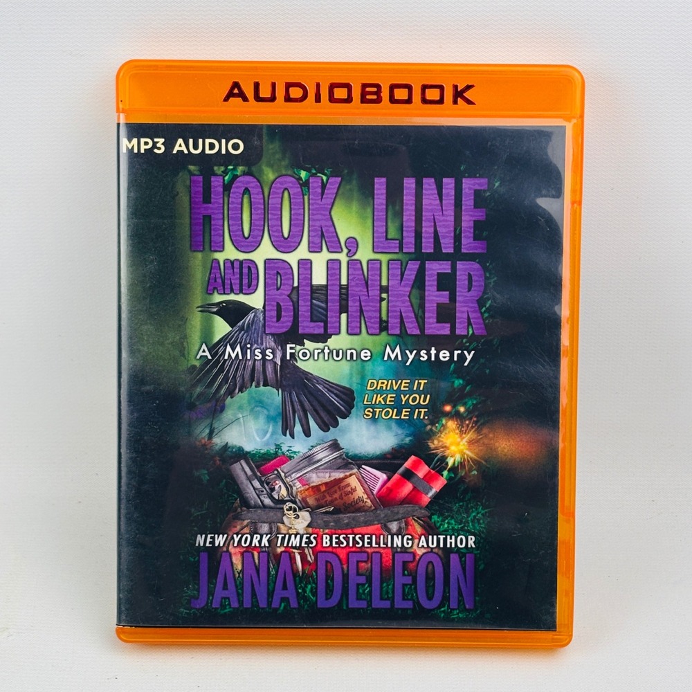 Hook Line and Blinker Miss Fortune Series Mystery Audiobook Jana DeLeon MP3‎ CD